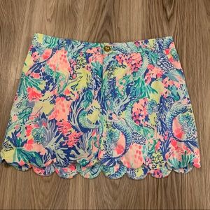 Lilly Pulitzer Mermaids Cove Skort